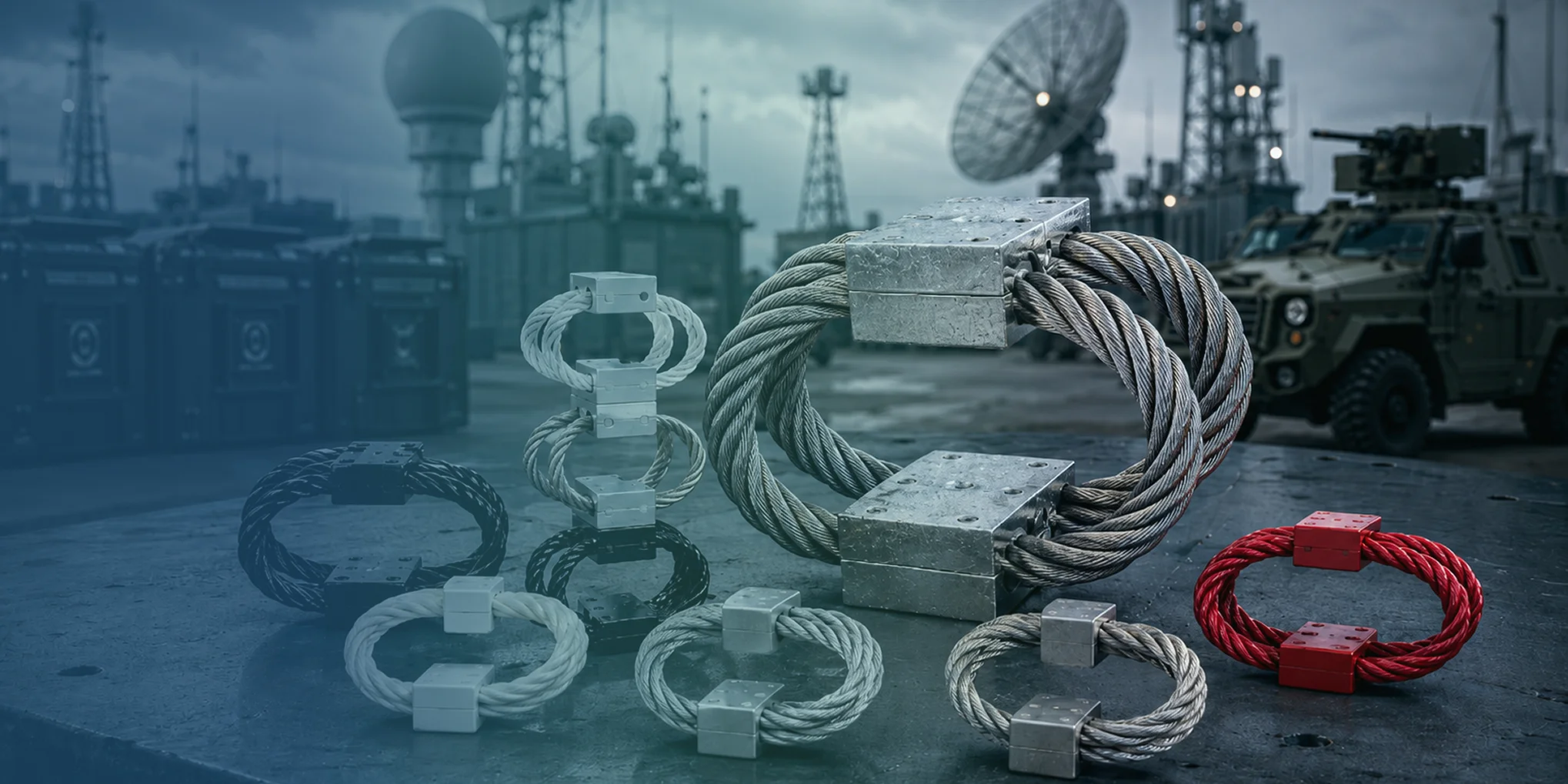 damping solutions defence and military industry